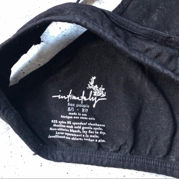 NEW Free People Black Bralette Bundle XS/S 0159 - Picture 4 of 7